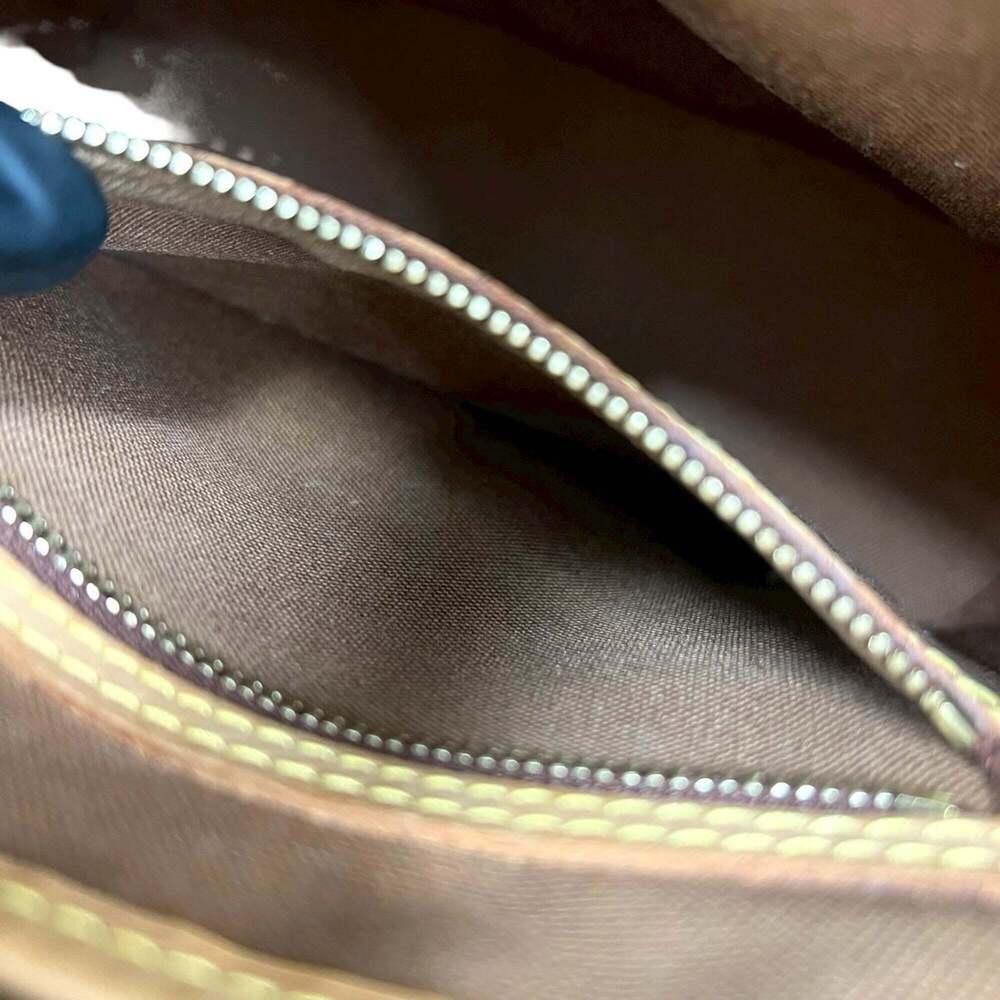 LOUIS VUITTON Brown Monogram Leather Tote Bag - Picture 10 of 10